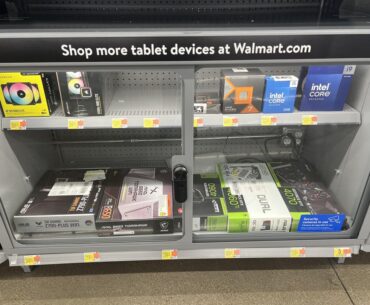 Did not expect to see Walmart carrying CPUs, GPUs, and mobos