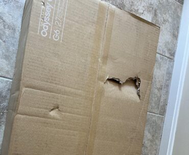 How my brand new Samsung Odyssey OLED G6 was delivered....