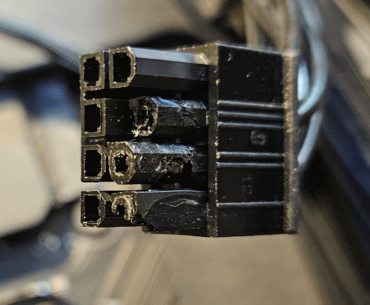 What I get for laughing at 40 series owners with melted connectors: