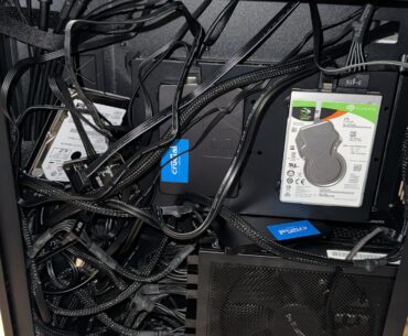 At this point, screw cable management…