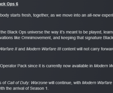 MW2 and MW3 weapons will carry forward for Warzone in Black Ops 6