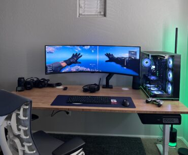 What you guys think on my setup ? Need speakers 🔊 and might put the pc on a desk extension