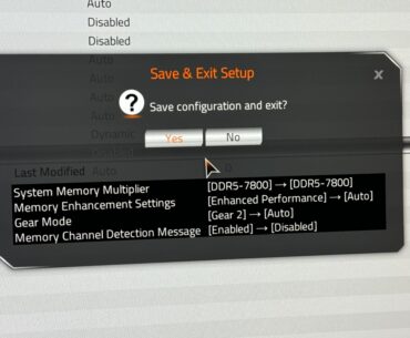 7800 c34, which fear mode should I use?