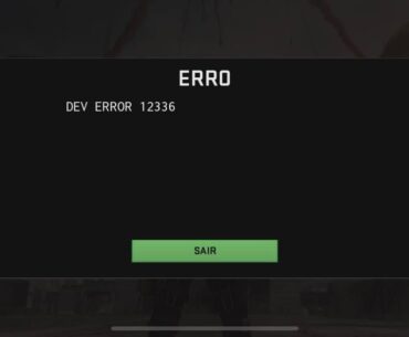 Error in COD Warzone Mobile