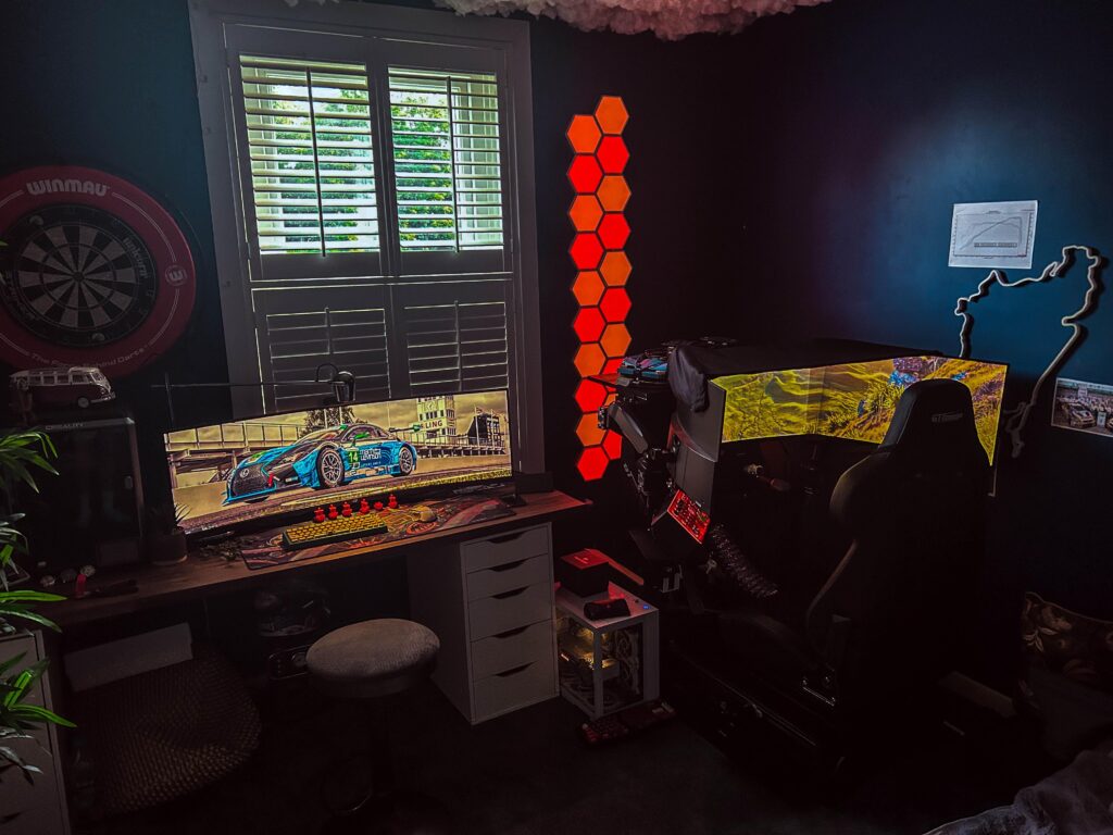 My setup 2024 Made for casual gaming and immersive sim racing