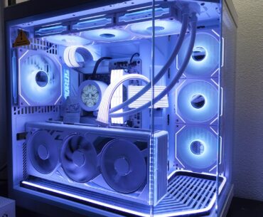 All white PC build