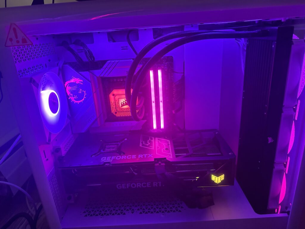 First gaming pc