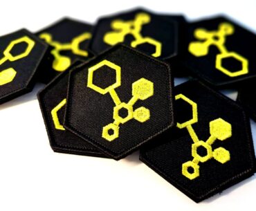 Black, gold and hexagons (I made some Deus Ex: Human Revolution patches)