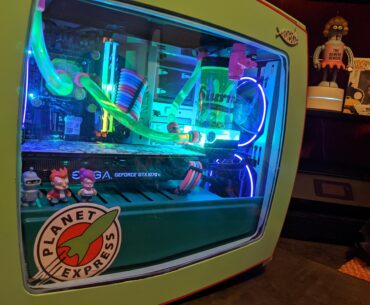 Finished my GFs Futurama PC a couple months ago but just found this subreddit. So here ya go!