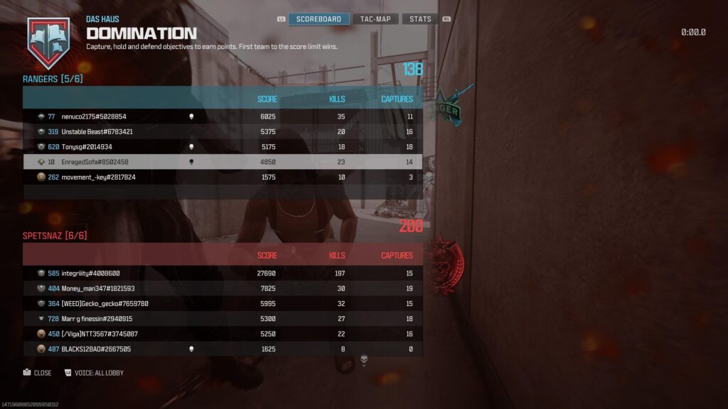 First match since Cold War and uhhh wtf?