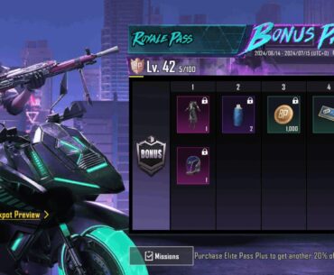 Does this bonus pass not return any uc? Or am I missing something?