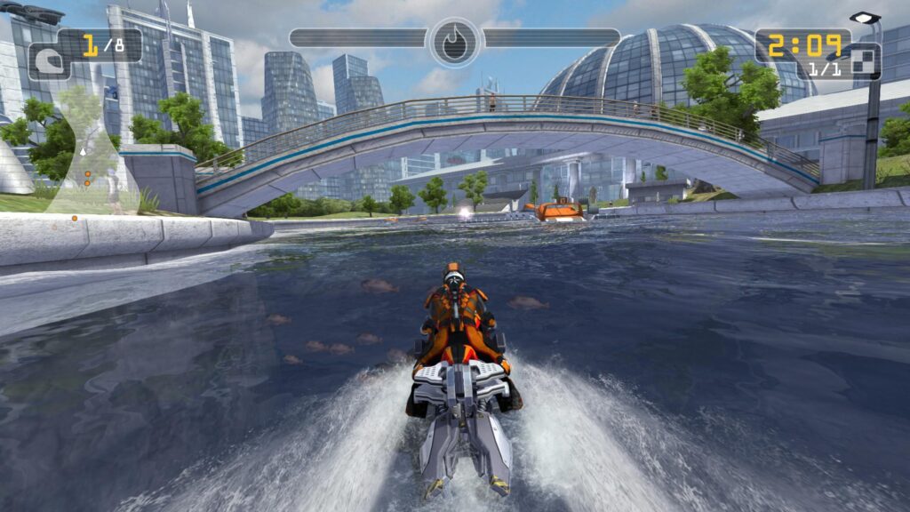 Riptide GP: Renegade. I’d love to see games with different genres using this Y2Kish aesthetic.