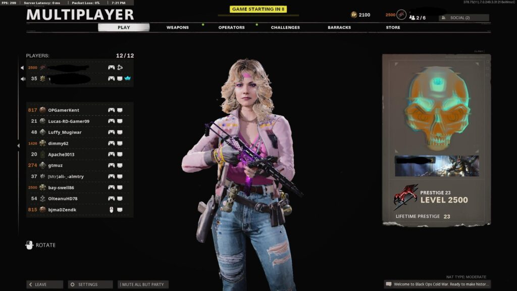 I can't talk to people at all their microphone icons disappeared been like this for months on battlenet but i can talk to people on playstation why