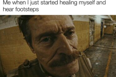 Damn, I really can’t have peace, do I?