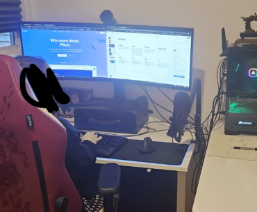 My wife's setup