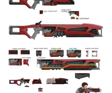 Some new weapon concepts by me. What do you think?