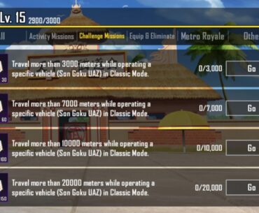 Anyone here owns Son Goku UAZ and willing to help me do these missions? Thanks in advance