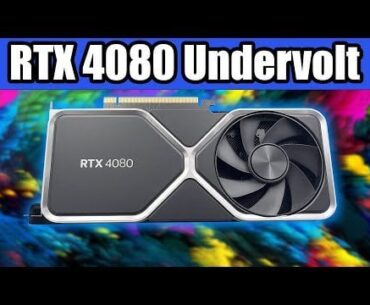 Upgraded from 3060Ti to 4080, question about Undervolt and MSI Temp Limit