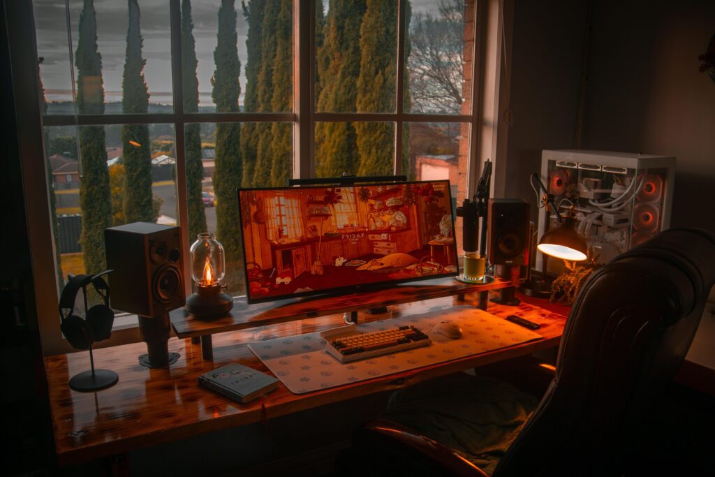 cozy setup