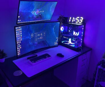Don’t mind the cords!