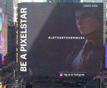 Shenmue Fans Rented a Times Square Billboard to Campaign for Shenmue 4