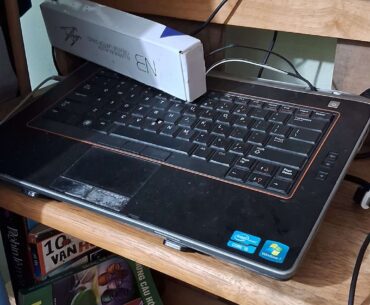 My laptop's screen is broken, so I did this instead