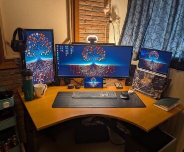Battle-station, using left-overs where I can
