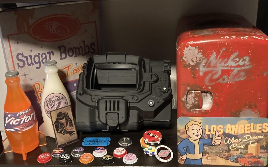 Fallout themed shelf