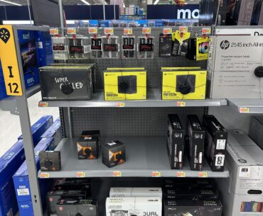 My local Walmart started selling PC components