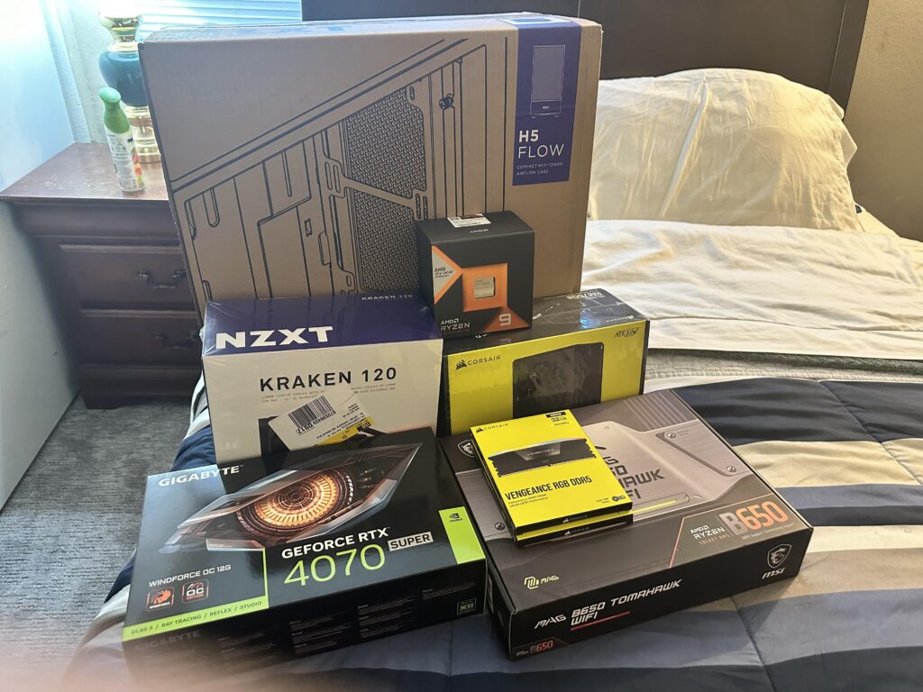 I spent 4 hours building my first PC