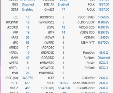 Hynix CJR overclocking