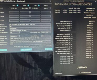 9000 MHz ddr5 imc max bootable speed (user request ) Mc 90 14900ks