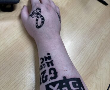 Shoutout to my sister for doing my tattoo