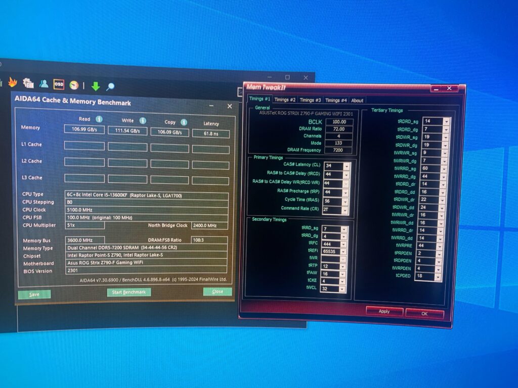 Rate my DDR5 timings