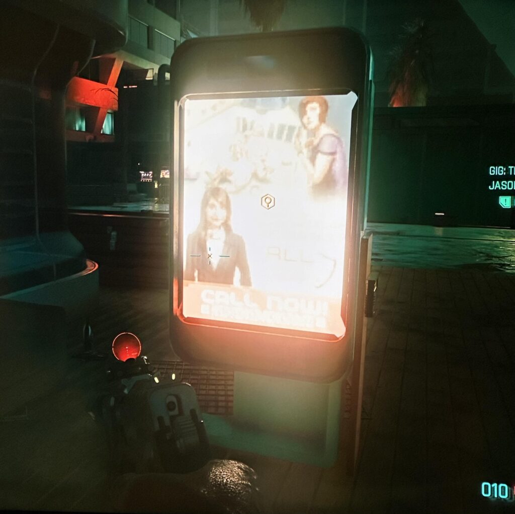 What is this sign? And why does it have a magnifying glass marker