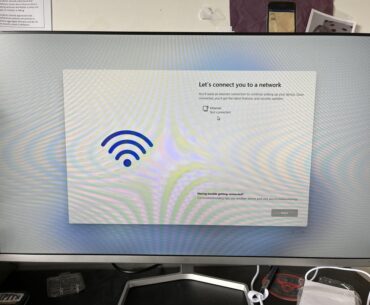 pc doesn’t have any wifi connection options, i’ve put in a pci card anyone know why this is? and how it could be solved?