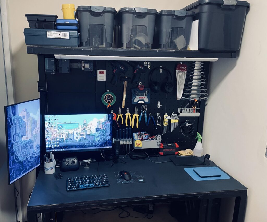 Ditched the office table