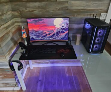 New desk setup