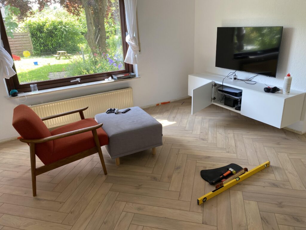 Here’s to wall mounted TV stands