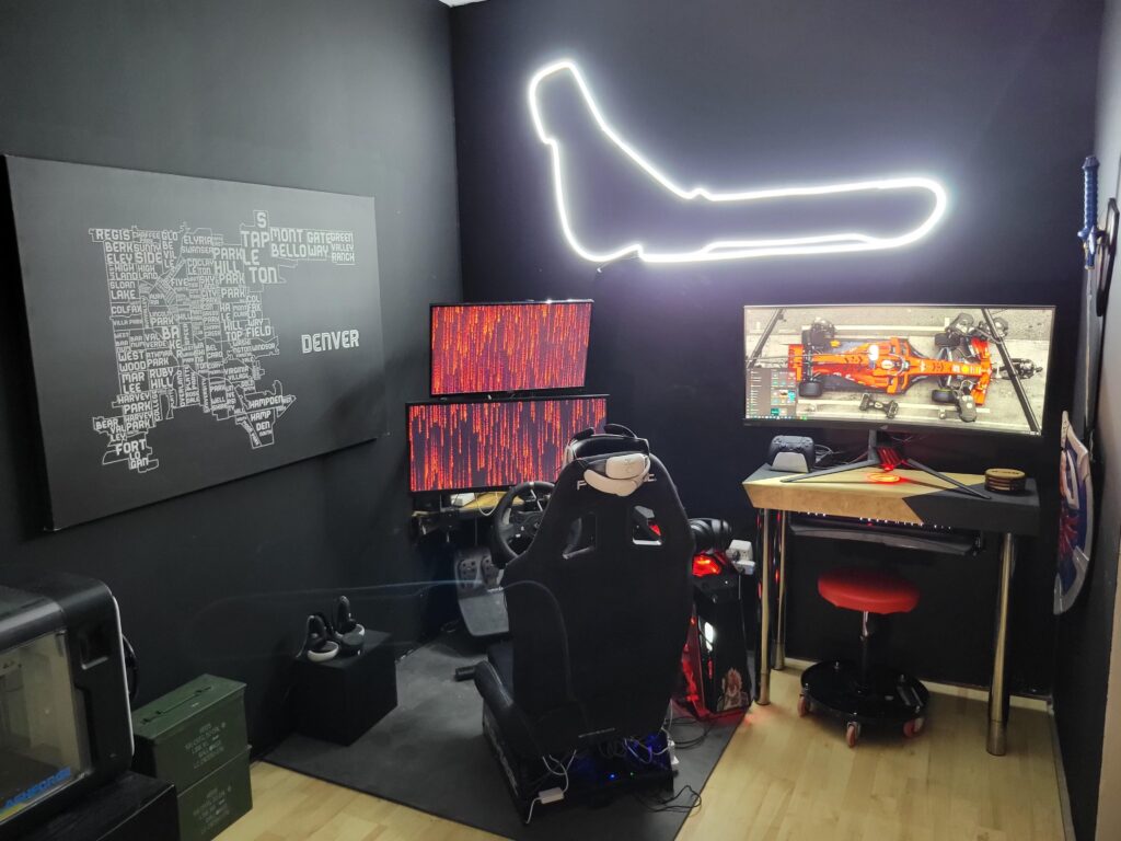 Garage Setup is coming together.