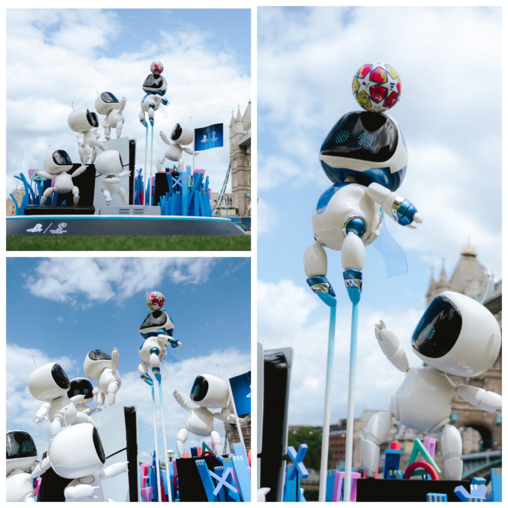 Astro Bot in London, England.