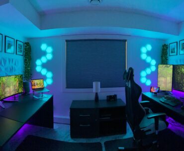 Converted a spare bedroom to my new office.