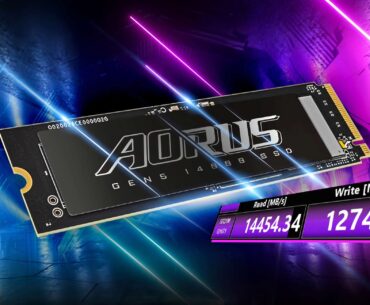 Gigabyte launches AORUS 14000 PCIe Gen5 SSD: up to 14.5 GB/s read speed and 99% boost over Gen4 SSD
