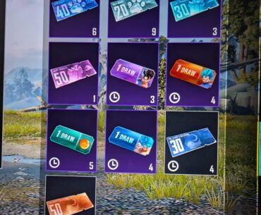 How do I use these draw vouchers? I see the crates in the prize path (which I have activated) but theres no option to use the free draws???
