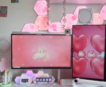 Pink girlypop setup 🌸