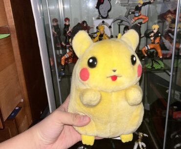 My talking Pikachu plush from 1998. Still works!