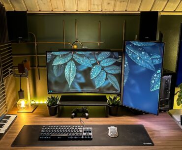 An updated pic of the cozy setup I posted a while ago. What do you think?