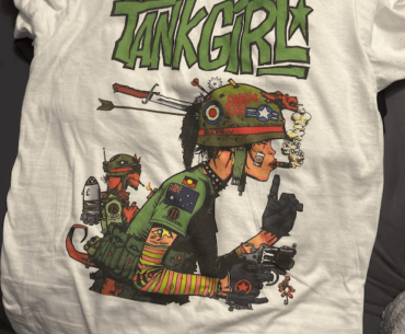 I absolutely love Tank Girl and when I saw that there was a T shirt I almost through my phone! Please create more designs and I will BUY THEM ALL!!!!!!!!