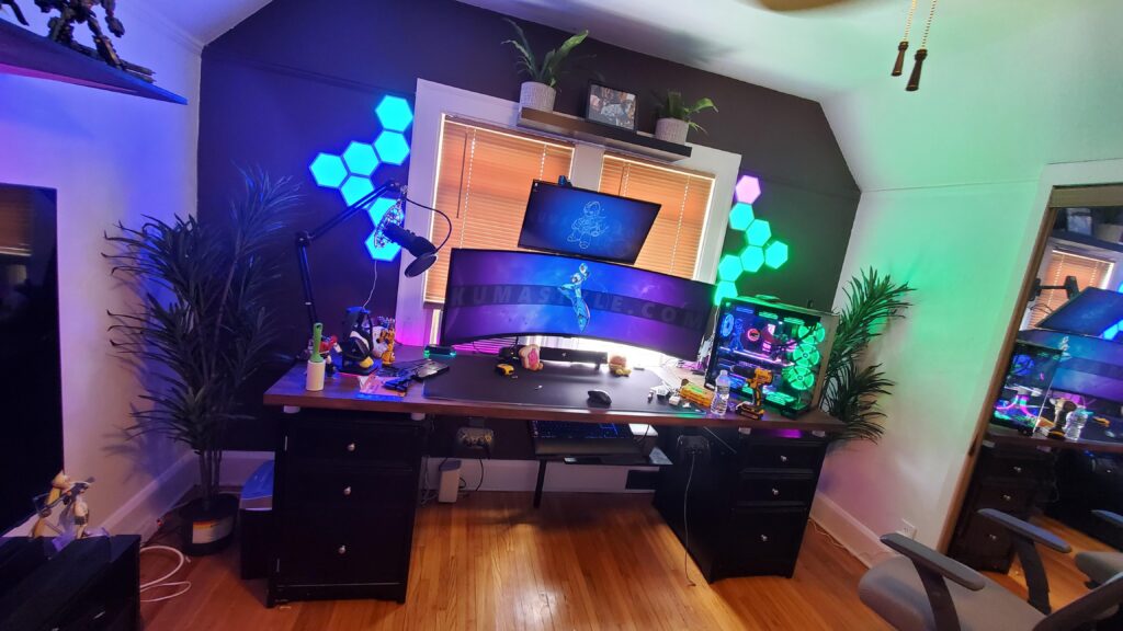 Moved the Collectible Shelves and added more Greenery.