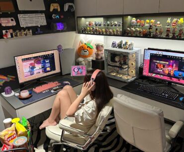 Me and my friend's setup